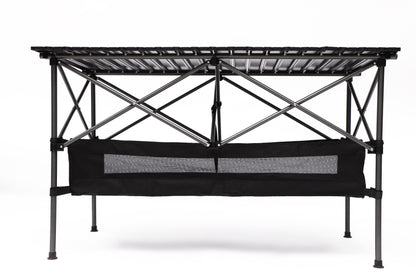 Set of 3, Folding Outdoor Table and Chairs Set for Indoor, Outdoor Camping, Picnics, Beach,Backyard, BBQ, Party, Patio, Black/Gray-_19