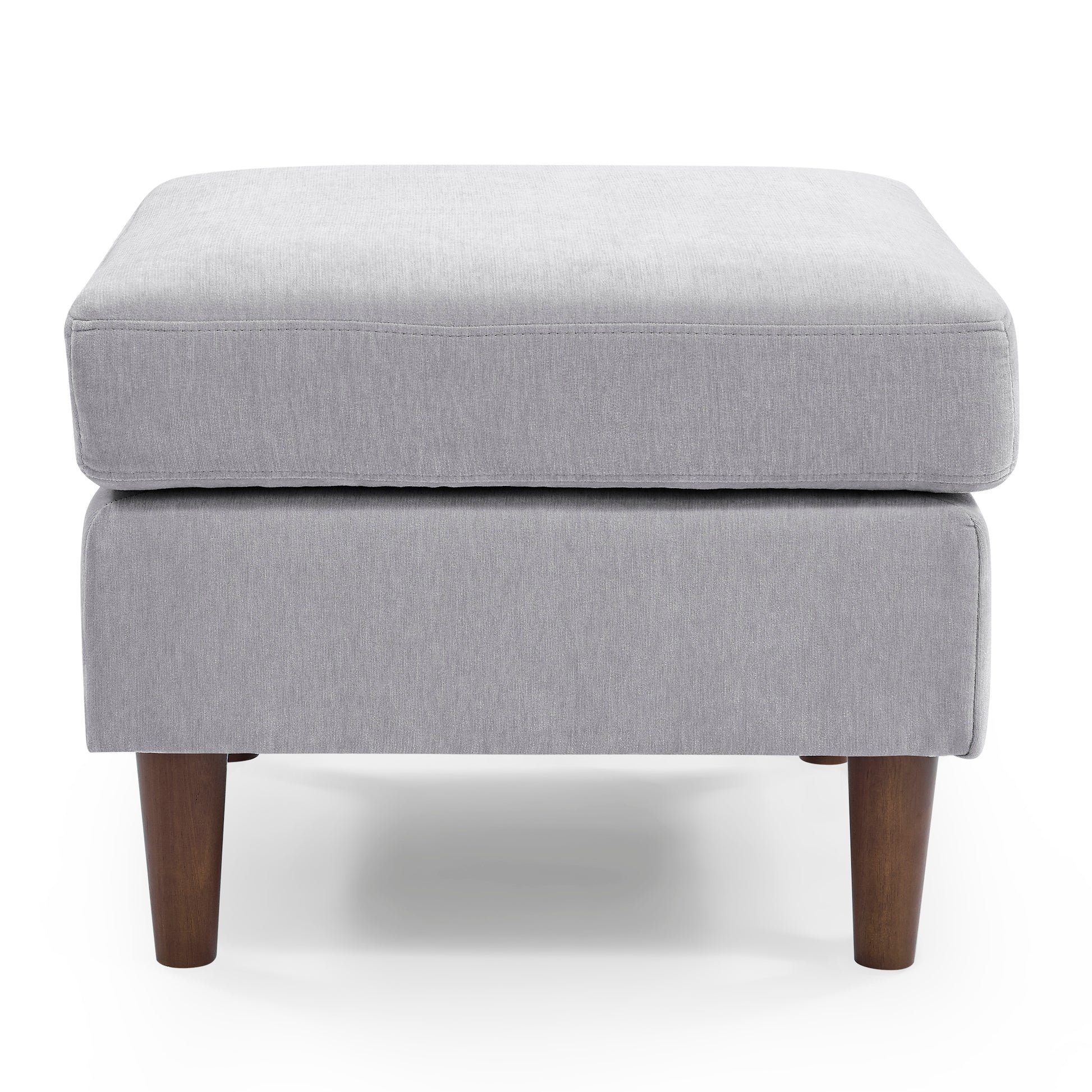 3 Seats L-shape Convertible Sectional Sofa with Removable Cushions and Pocket- Grey_10