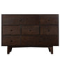 7 Drawers Solid Wood Free Standing Storage Cabinet Dresser Console- Auburn_12