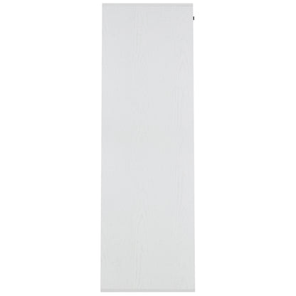 Freestanding Contemporary Wooden Closet Cabinet with Hanging Rod- Antique White_15