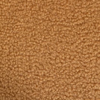 Modern Teddy Fabric Swivel and Storage Lounge Chair with Pillow Set- Brown_9