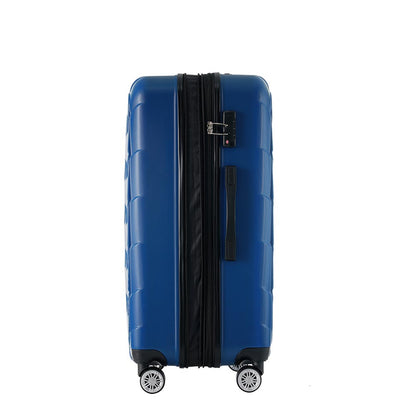 Set of 3 Pcs Lightweight Suitcase with TSA Lock and Spinner Wheels - Blue_6