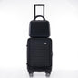 20-Inch Carry-on Luggage with Front Pocket, USB Port, and Carrying Case - Black_2