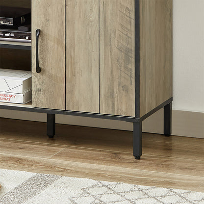 TV Stand and Entertainment Center - Grey_2