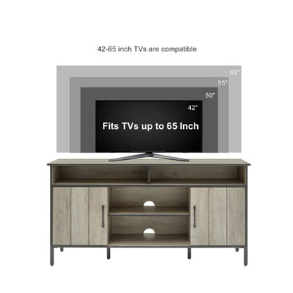 TV Stand and Entertainment Center - Grey_7