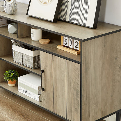 TV Stand and Entertainment Center - Grey_1