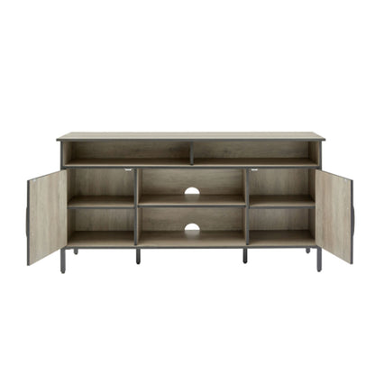 TV Stand and Entertainment Center - Grey_6