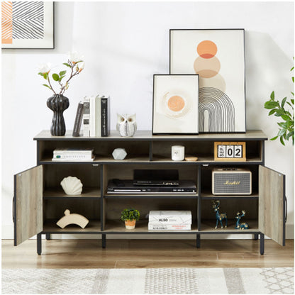 TV Stand and Entertainment Center - Grey_4