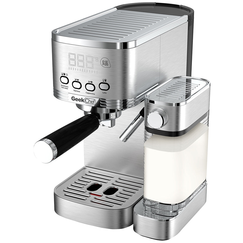Geek Chef Espresso & Cappuccino Machine with Auto Milk Frothier_3