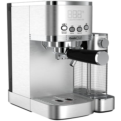 Geek Chef Espresso & Cappuccino Machine with Auto Milk Frothier_4