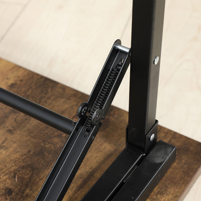 47x24 Inch Folding Table Desk - Black_8