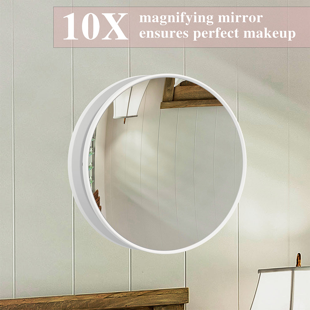 40x30.5 Inch Hollywood Vanity Mirror, USB Bulbs, Smart Touch Lighting - Large_4