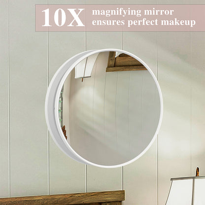 40x30.5 Inch Hollywood Vanity Mirror, USB Bulbs, Smart Touch Lighting - Large_4
