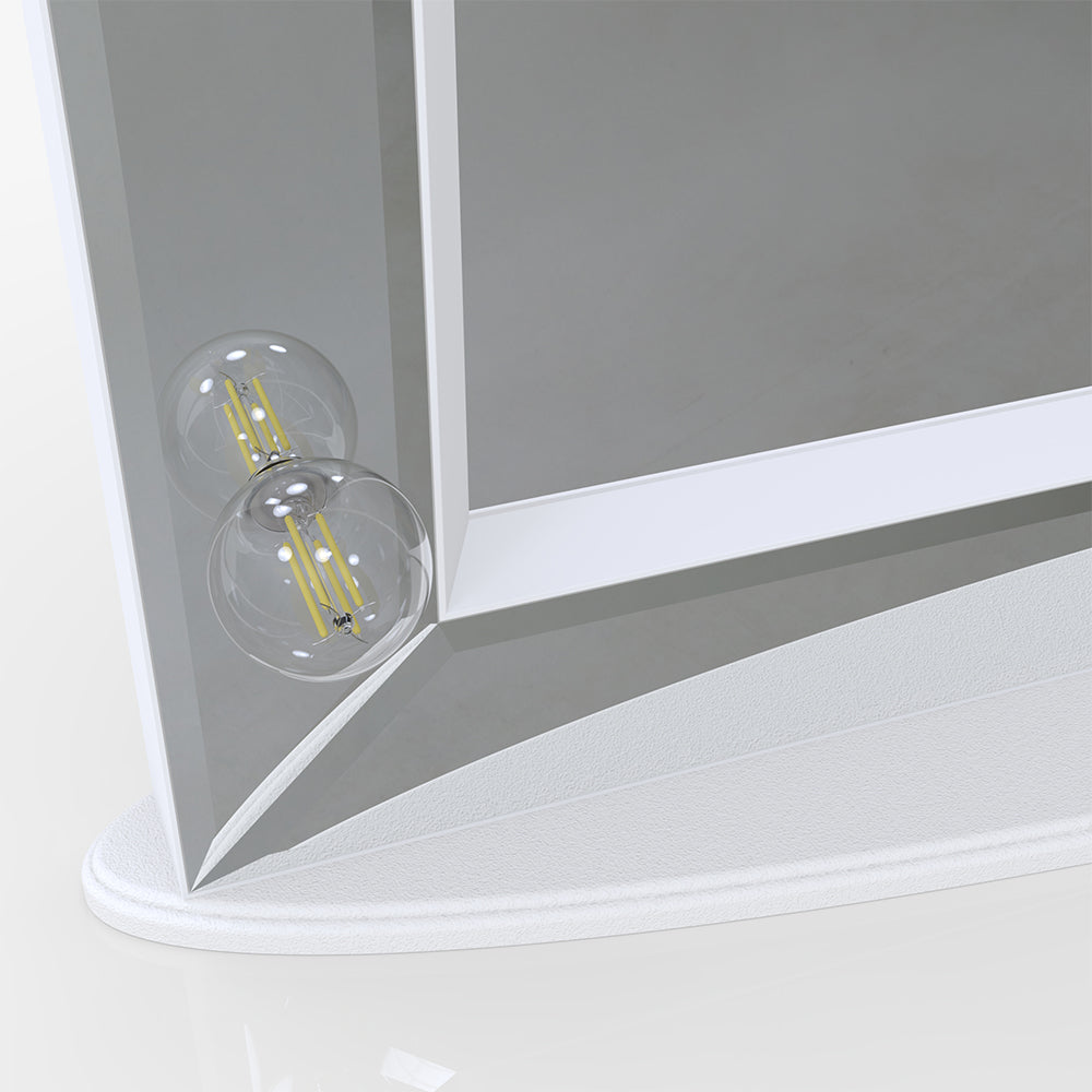 40x30.5 Inch Hollywood Vanity Mirror, USB Bulbs, Smart Touch Lighting - Large_9