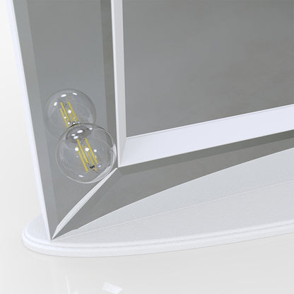 40x30.5 Inch Hollywood Vanity Mirror, USB Bulbs, Smart Touch Lighting - Large_9