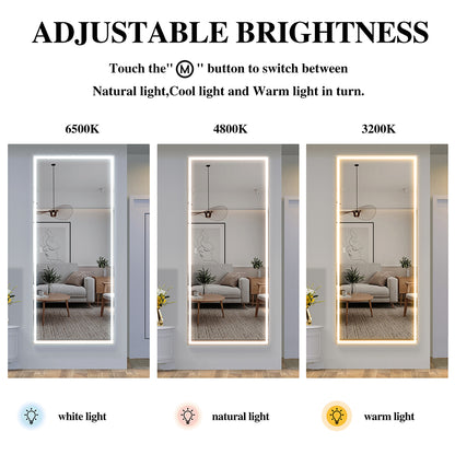 84x36 inches LED Bathroom Mirror_4