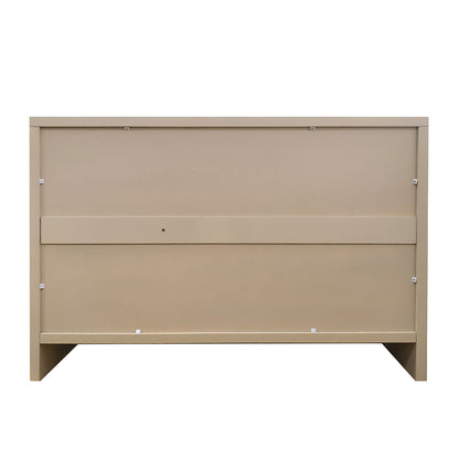 Farmhouse Style 3-Door Wooden Accent Cabinet/Sideboard_8