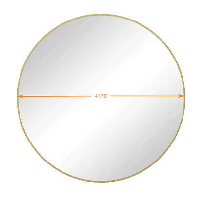 42-Inch Metal Framed Mirror - Gold_7