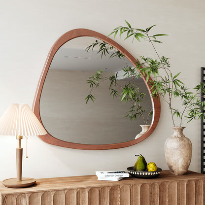 45-Inch Asymmetrical Solid Wood Wall Mirror_2