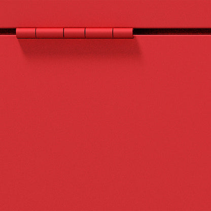 24-Inch Metal Locker Storage Cabinet - Red_6