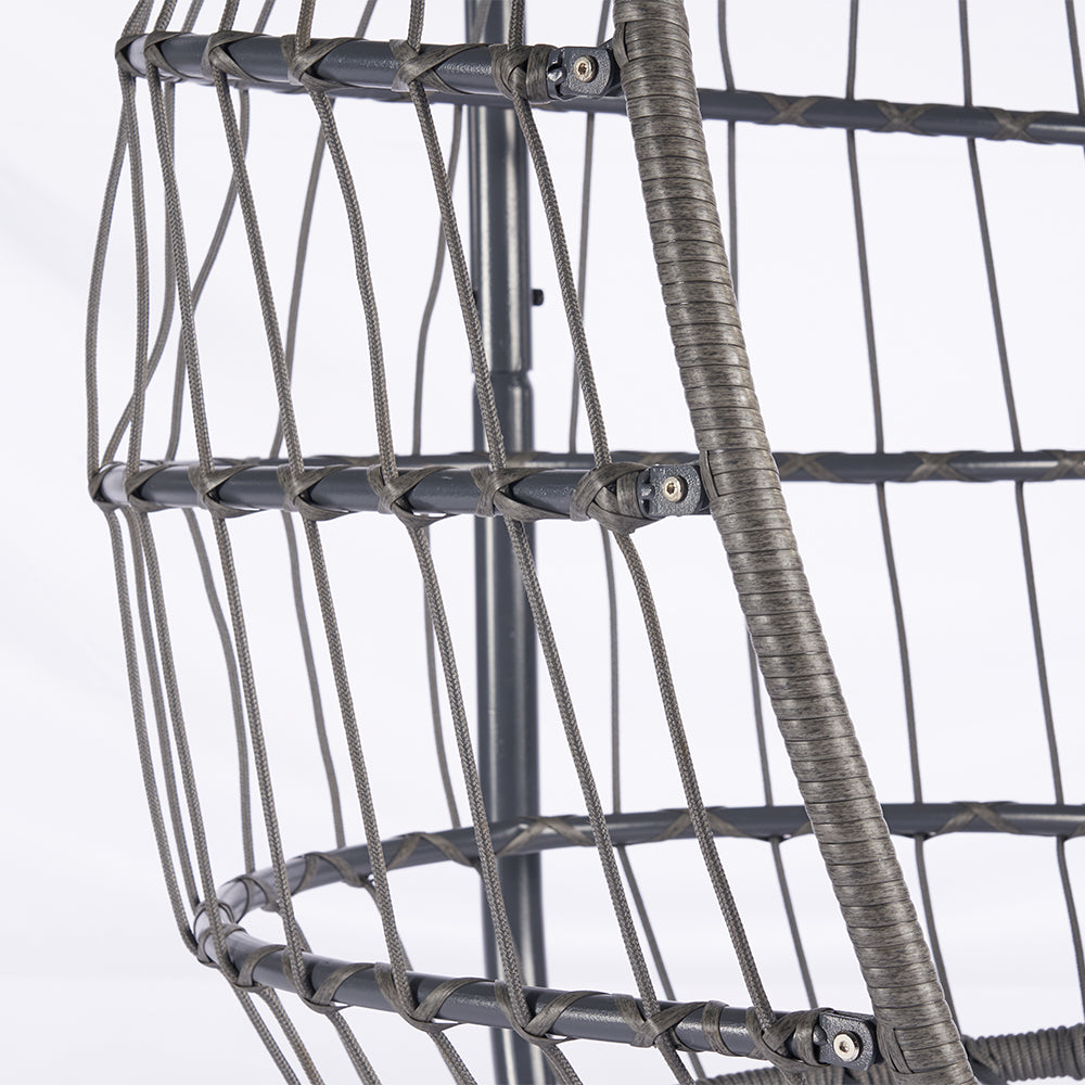 Rattan Egg Swing Hanging Chair - Outdoor, Garden_4