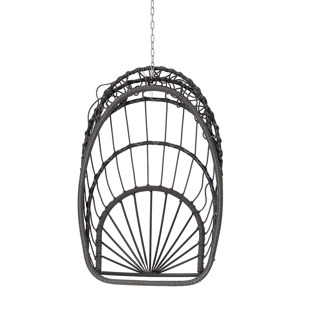 Rattan Egg Swing Chair - Wood, Outdoor/Garden_6