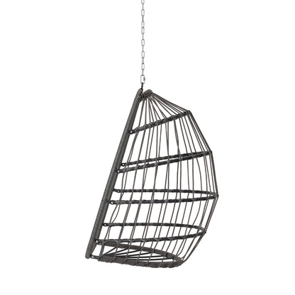 Rattan Egg Swing Chair - Wood, Outdoor/Garden_7