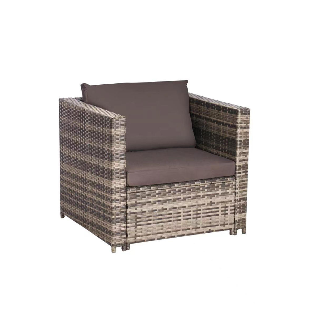 Rattan Furniture Set: Table and Chairs - Outdoor/Garden_7