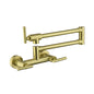 Pot Filler Faucets Both Hot Cold Water - Gold_0