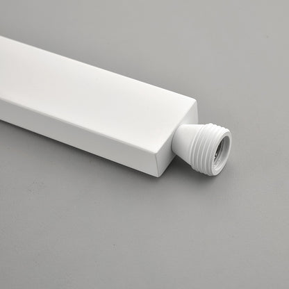 Shower SystemWaterfall Rainfall Shower Head - White_5