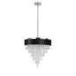 Round Crystal Chandelier - Luxury Living Room Light Fixture_0