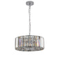 Round Crystal Chandelier - Luxury Living Room Light Fixture_0