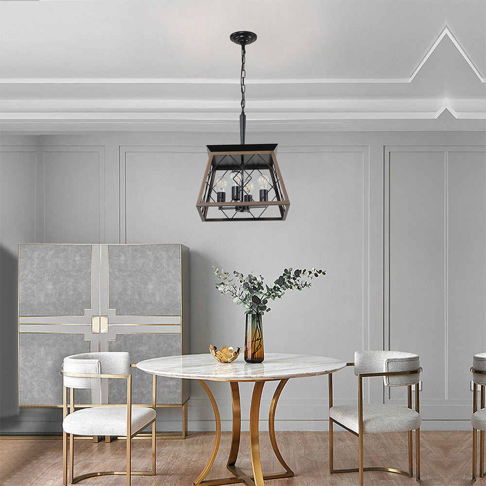 Vintage Farmhouse Chandelier - 4-Light_1