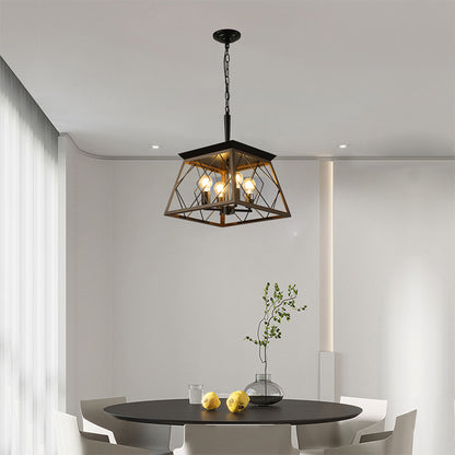 Vintage Farmhouse Chandelier - 4-Light_2