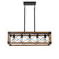 5-Light Farmhouse Chandelier - Retro Design_0