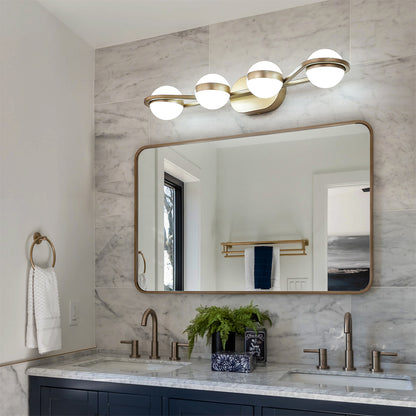 4-LED Bulbs Vanity Lights for Bathroom_1
