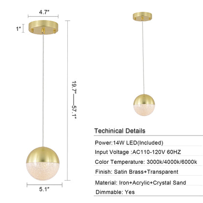 Pendant Light with Dimmable LED_8