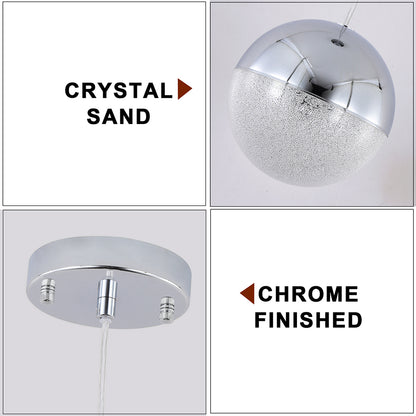 Pendant Light with Dimmable LED - Chrome_6