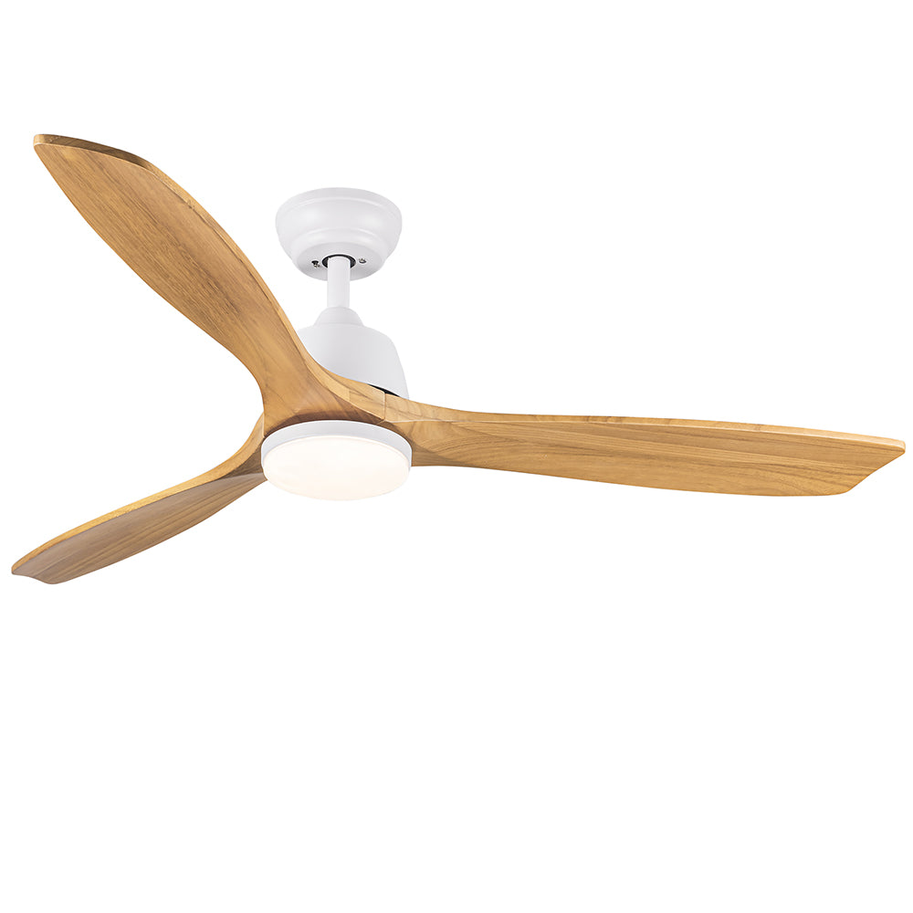 52-Inch Integrated LED Ceiling Fan - Beige_0
