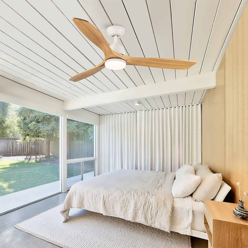52-Inch Integrated LED Ceiling Fan - Beige_6