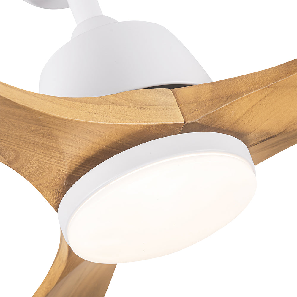 52-Inch Integrated LED Ceiling Fan - Beige_1