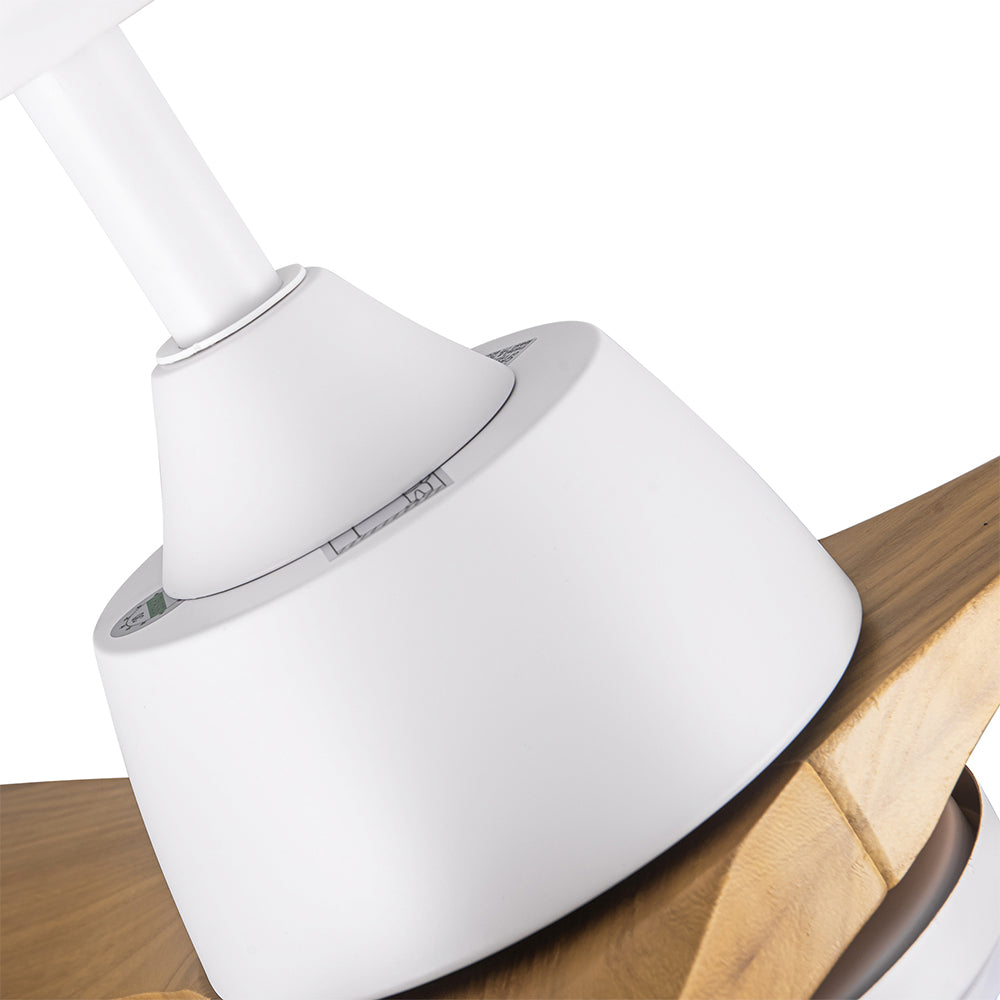 52-Inch Integrated LED Ceiling Fan - Beige_3