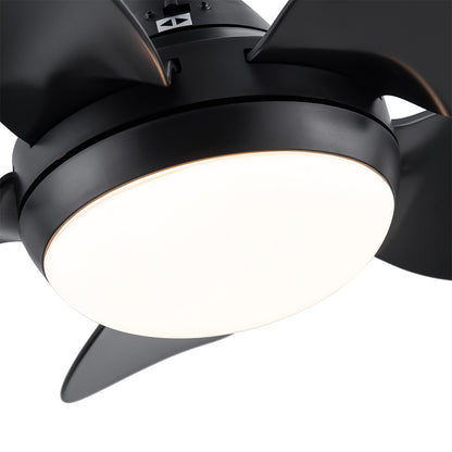30-Inch Integrated LED Ceiling Fan Lighting_2
