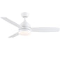 48-Inch Smart Integrated LED Ceiling Fan - White_0