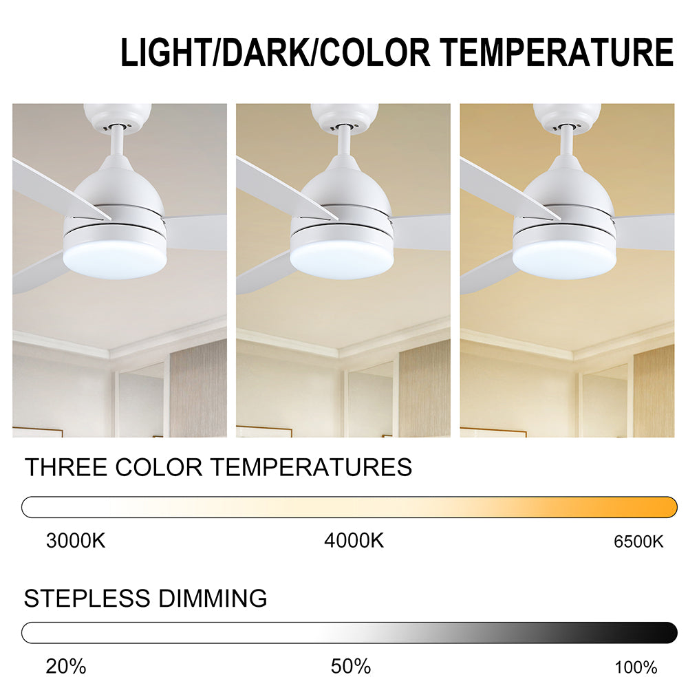 48-Inch Smart Integrated LED Ceiling Fan - White_6