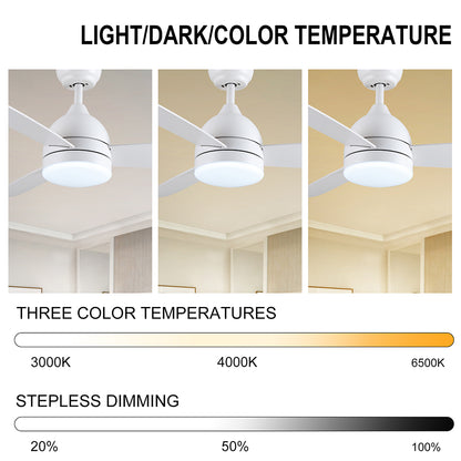 48-Inch Smart Integrated LED Ceiling Fan - White_6