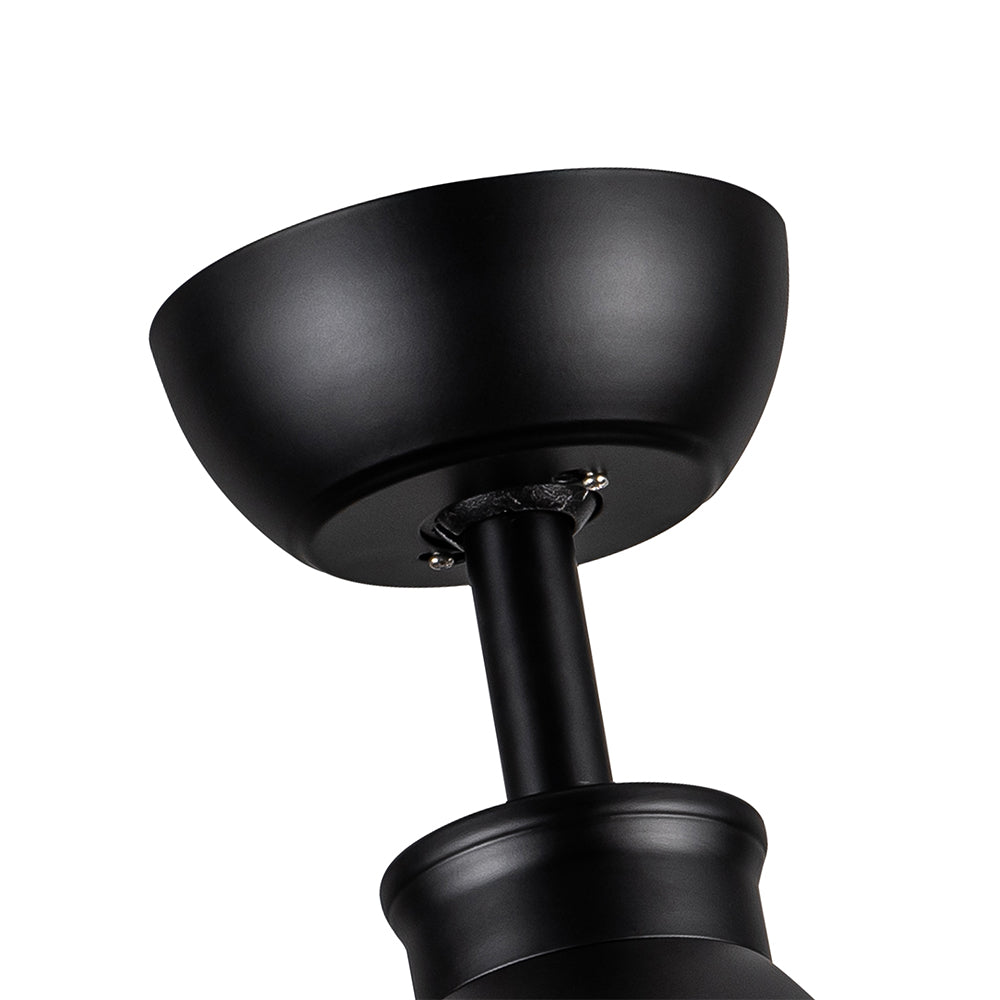 52-Inch Integrated LED Ceiling Fan Lighting - Black & Brown_9
