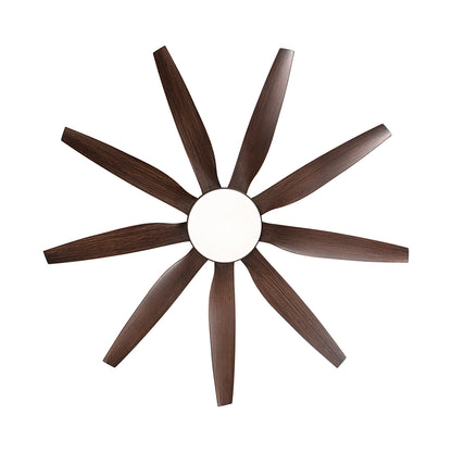 71-Inch Integrated LED Lighting Ceiling Fan with 9 Solid Wood Blade_8