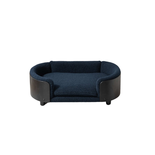 Elevated Dog Bed Solid Wood Legs Cashmere Cushion Medium_0