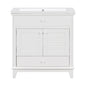 Bathroom Vanity with Sink - White_0